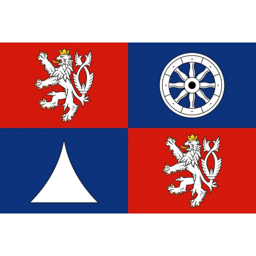 Liberecký kraj tištěná vlajka