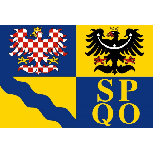 Olomoucký kraj tištěná vlajka