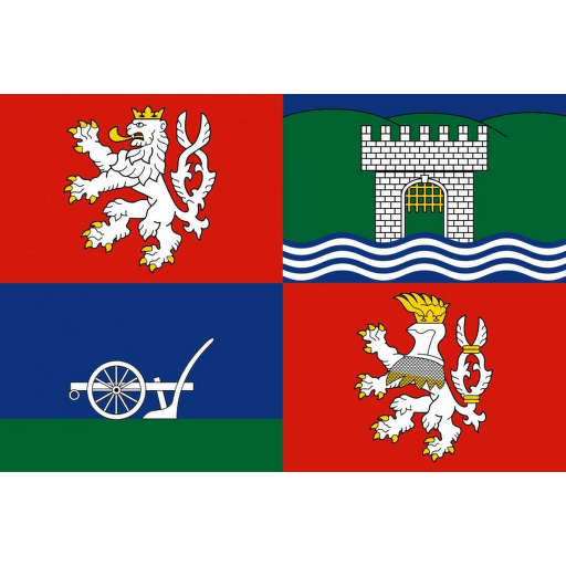 Ústecký kraj tištěná vlajka