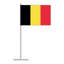 Stolní vlaječka Belgie V