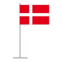Stolní vlaječka Dánsko V