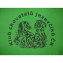 Tištěná vlajka - Klub chovatelů jezevčíků ČR