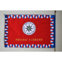 Policie České republiky Služba pořádkové policie vyšívaný slavnostní prapor