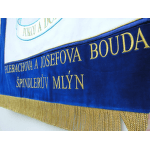 Nástěnný znak vyšívaný pro Erlebachova a Josefova bouda do Špindlerova Mlýna detail 3