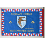 Vyšívaný prapor Generální inspekce bezpečnostních sborů GIPS