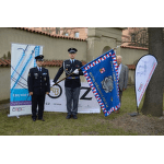 Vyšívaný prapor Policie ČR Služba pořádkové policie