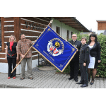 Vápenka Vitoul firemní vyšívaný prapor 15