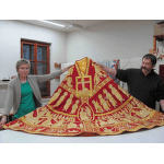 Svatoštěpánský korunovační ornát - replika 12